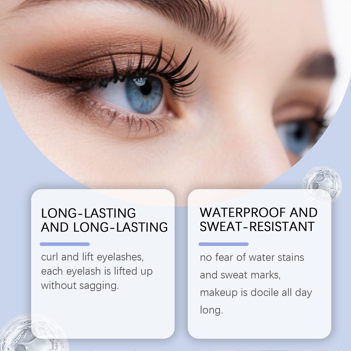 Máscara de pestañas voluminizadora Lights Lashes: realza los rizos, suaviza las pestañas y tiene un efecto lifting natural.