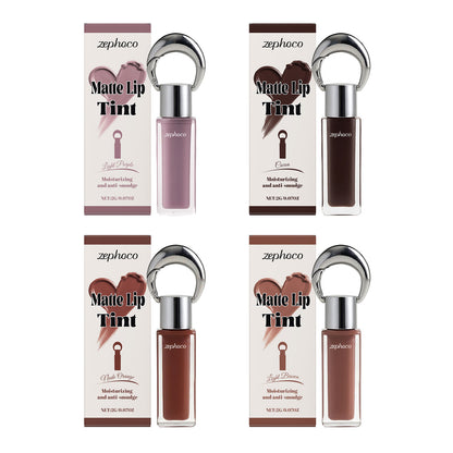 Zephoco Matte Lip Tint – Lightweight Long-Lasting Color (Multi Shades)