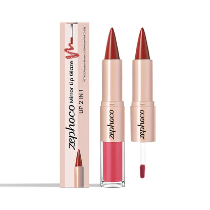 Zephoco Nourishing Dual-Ended Lipstick & Lip Gloss