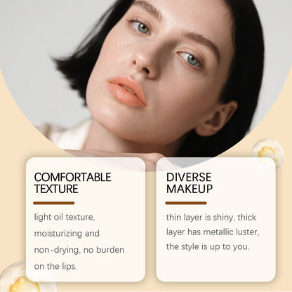 Zephoco Metallic Lipstick – Smooth Color & Radiant Finish (Multiple Shades)