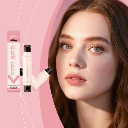 Zephoco Eyeliner Stamp Pen – Quick Winged Eye Makeup Tool