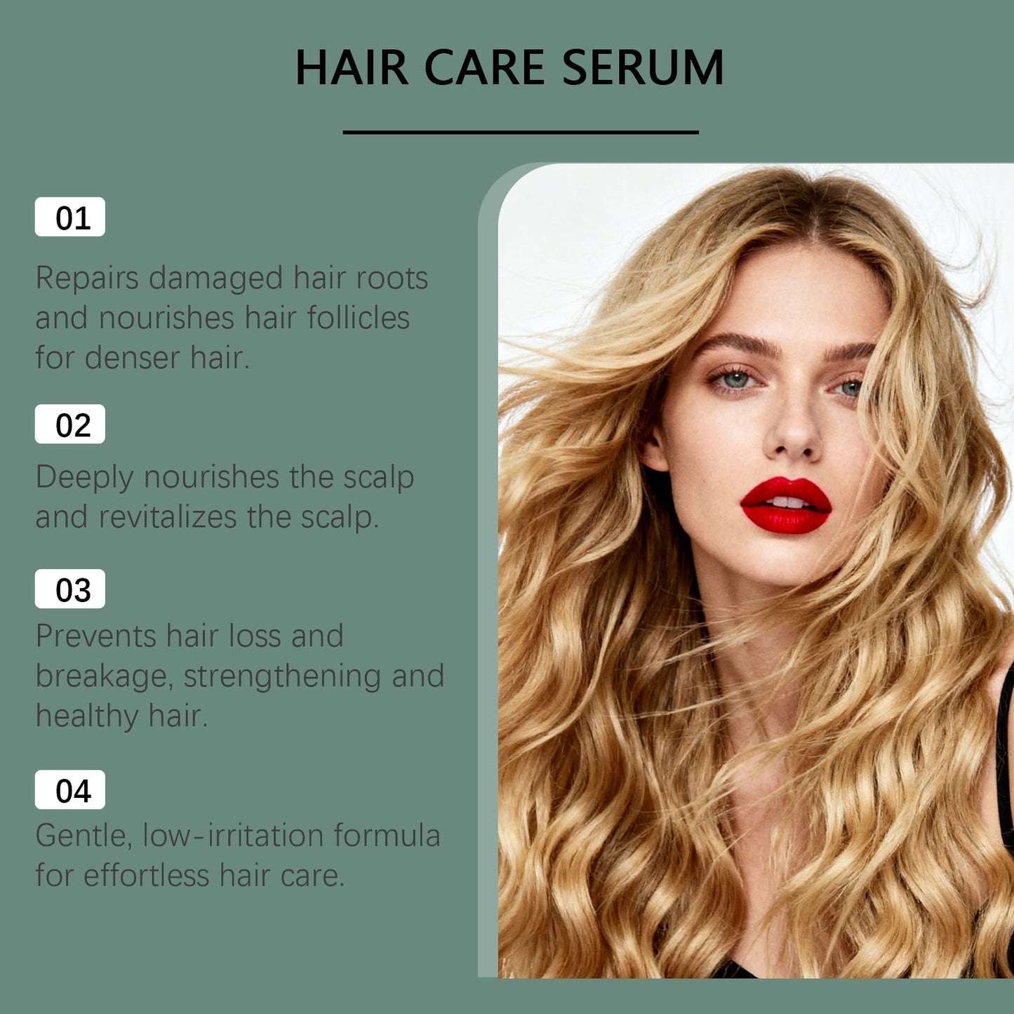 Suero capilar Hoegoa Scalp Care: nutrición herbal y revitalización del cuero cabelludo (20 g)