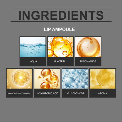 Duo Ampoule à Lèvres et Crayon à Lèvres – Définition Lisse Longue Tenue