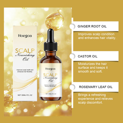 Hoegoa Scalp Nourishing Oil – Lightweight Scalp & Hair Care 30ml