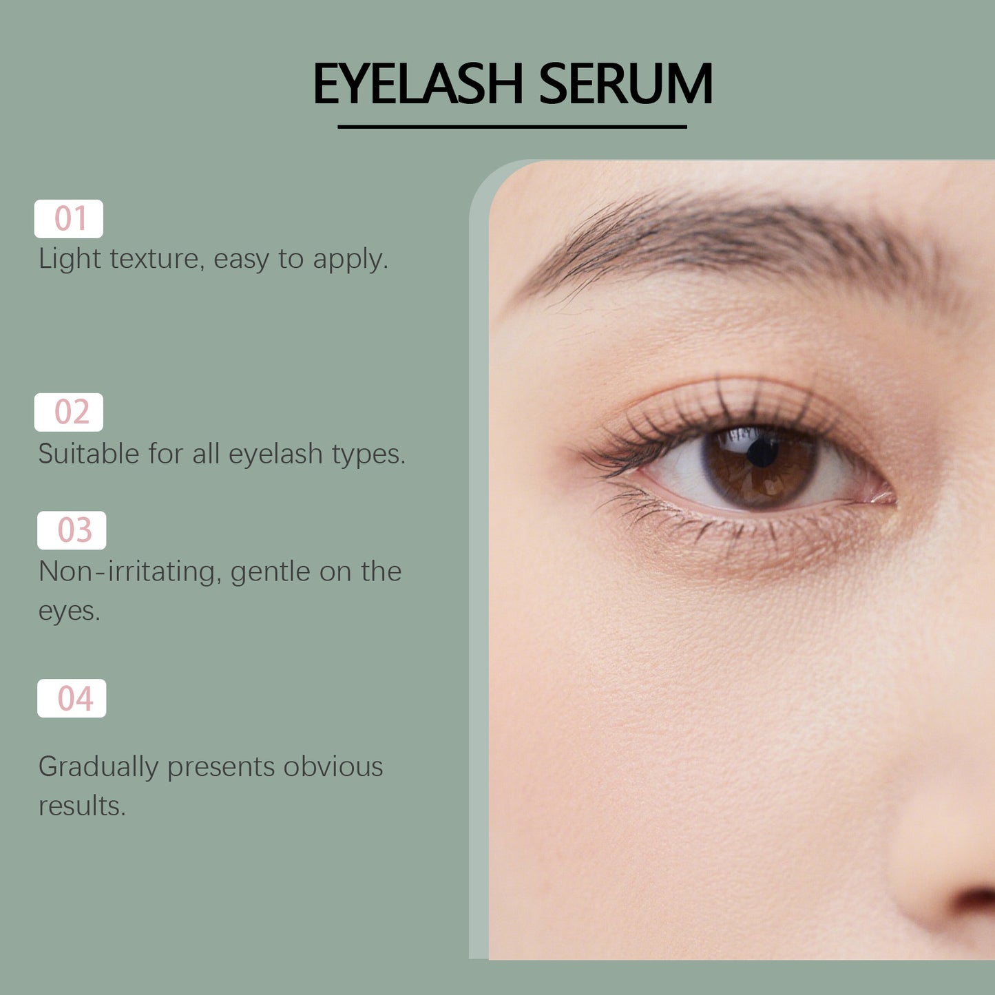 Viralette Eyelash Serum – Lightweight Moisturizing Lash Care Formula 7ml