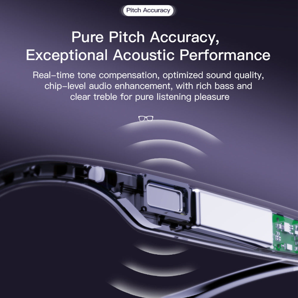 AI Smart Glasses –  HD Camera, Real-Time Translation, Bluetooth Calling