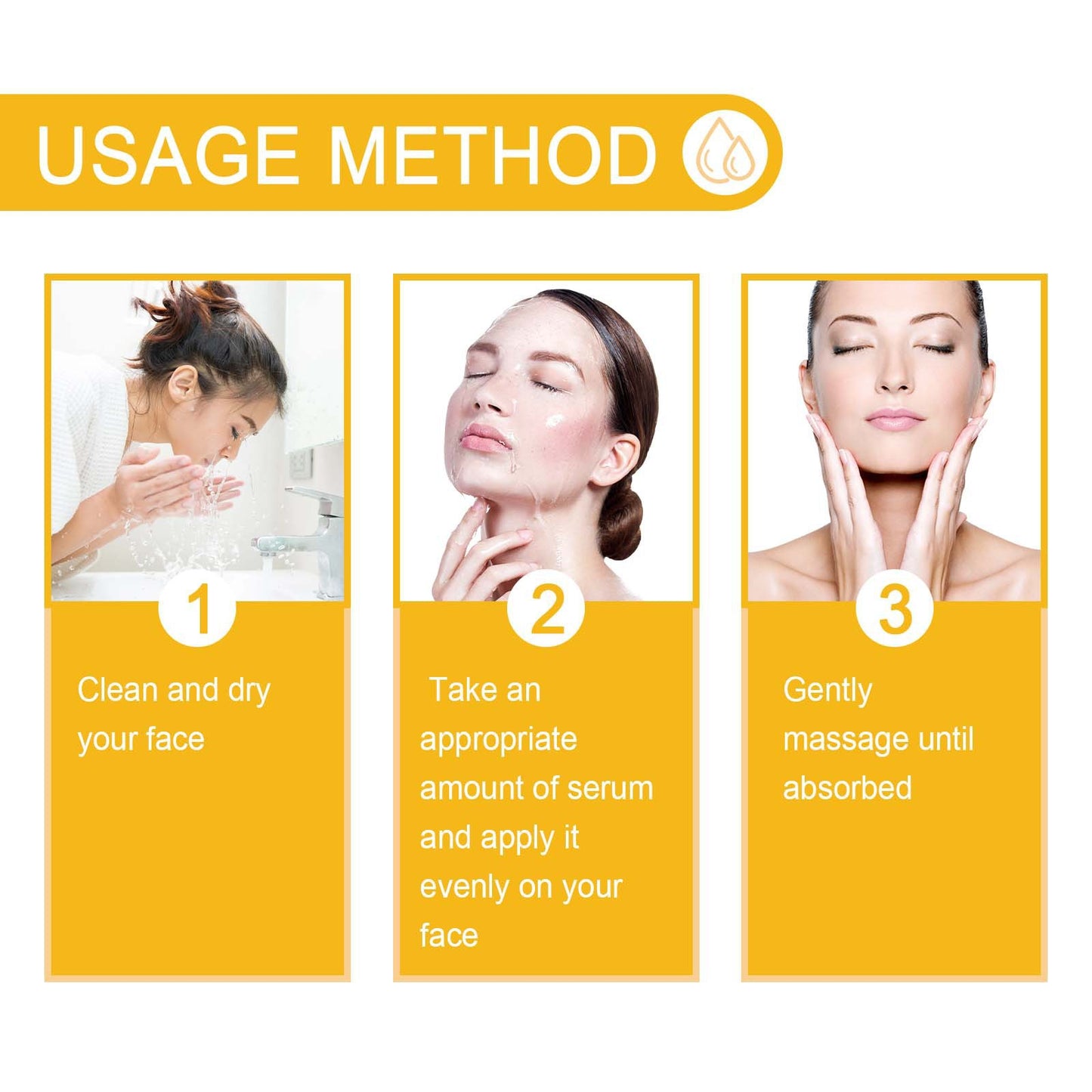 Suero facial iluminador e hidratante HOYGI: esencia facial ligera de uso diario