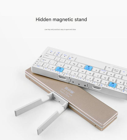 BOW Foldable Bluetooth Keyboard – Portable Keyboard for Tablets & Smartphones