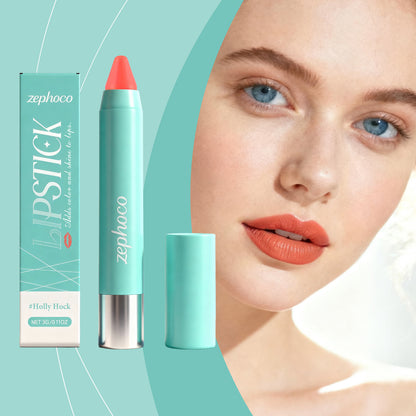 Crayon à lèvres Zephoco – Couleur longue tenue et fini hydratant