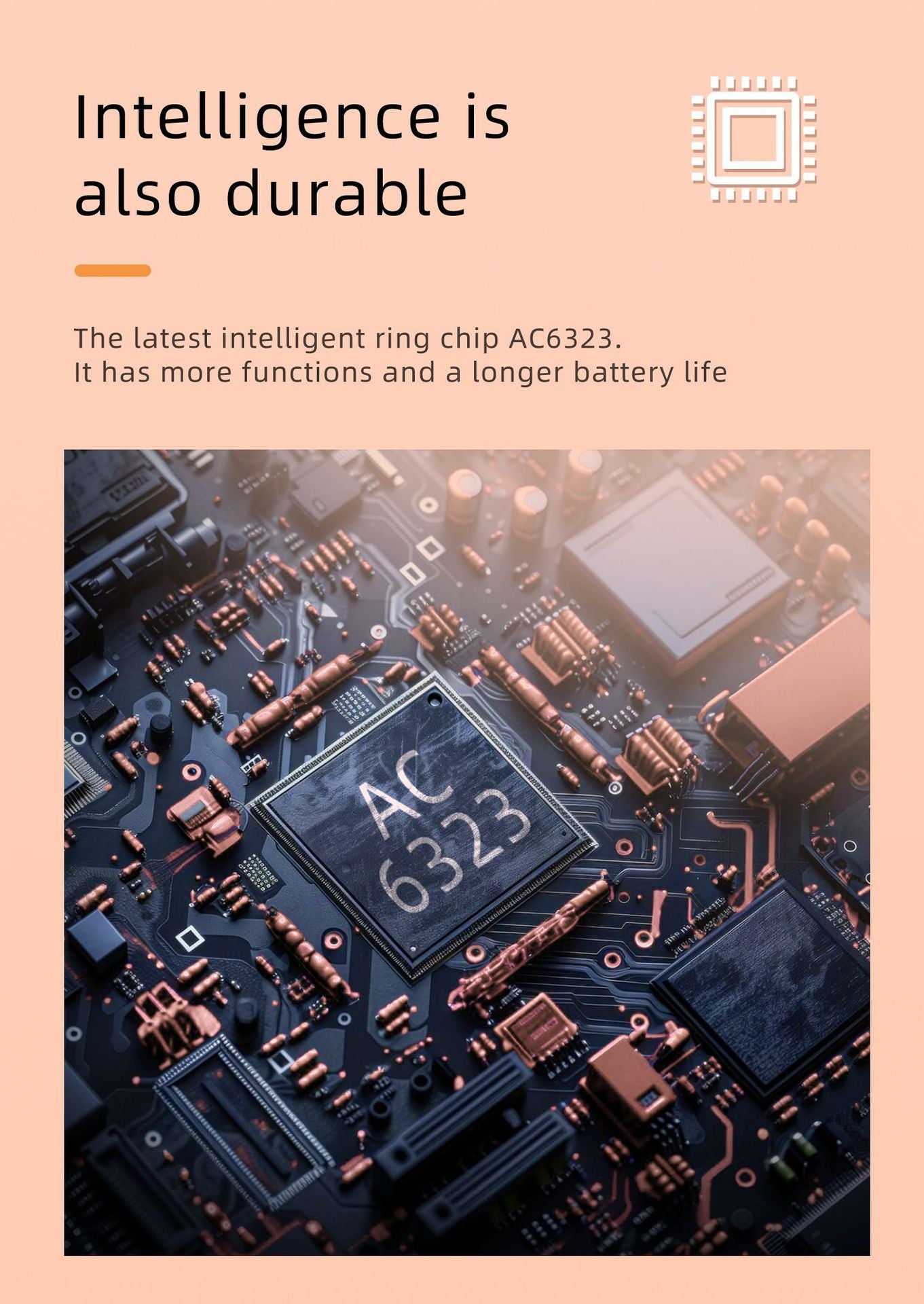 R18 Smart Health Ring for Women – Enamel Design, Wellness & Activity Tracking