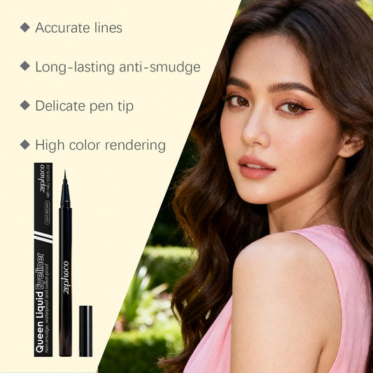 Queen Liquid Eyeliner Pen – Precision Anti-Smudge Eye Liner