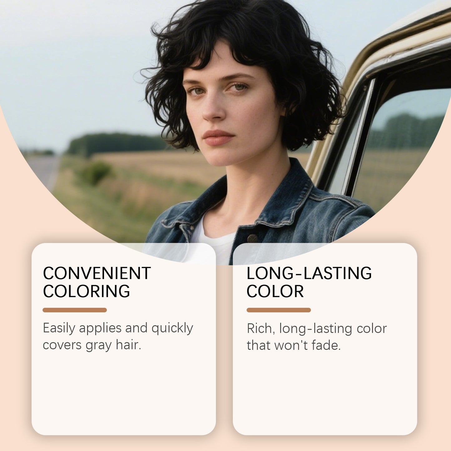 Correcteur de racines Hoegoa en stick – Formule crème-poudre 3,6 g