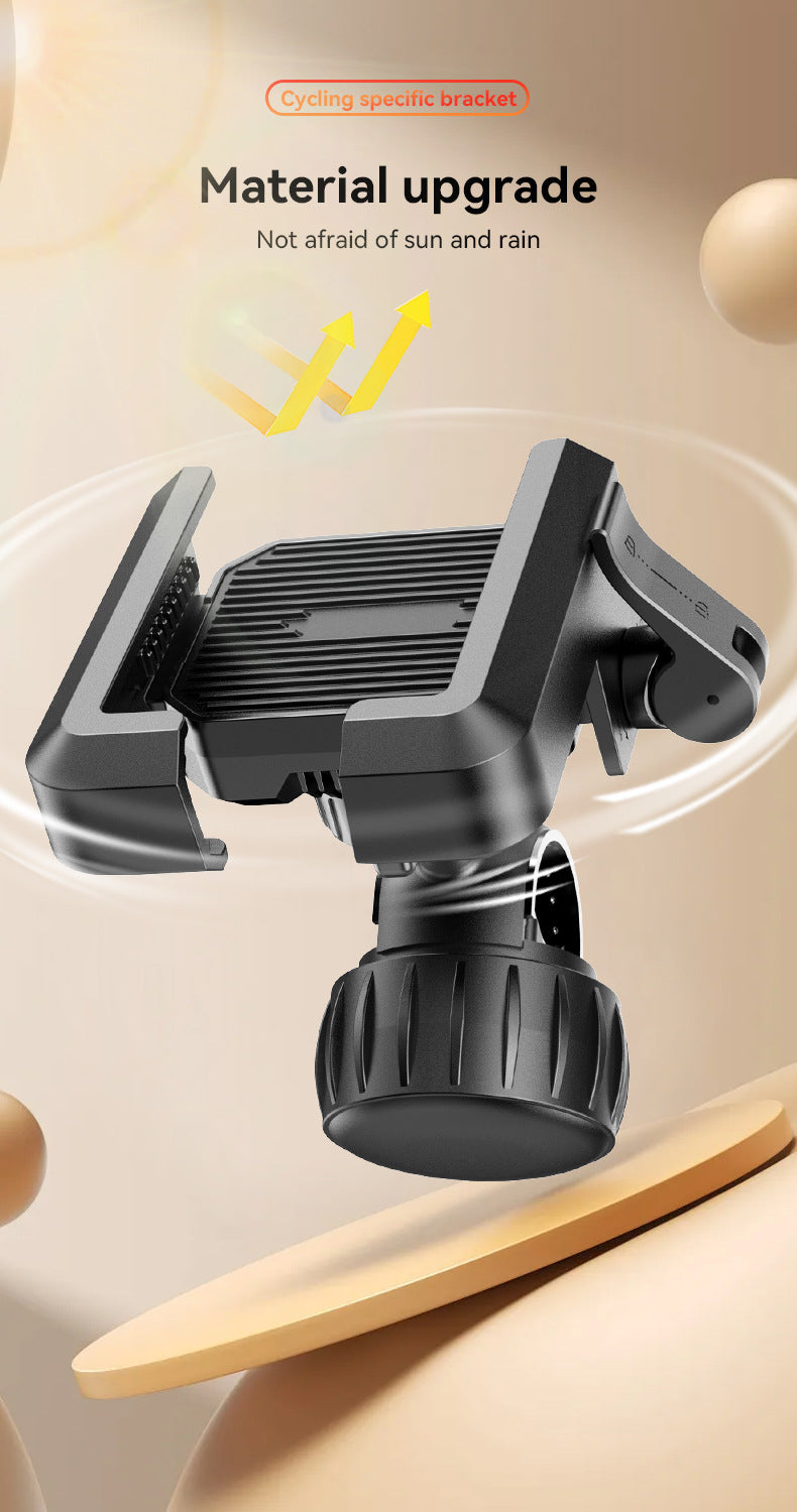Anti-Vibration Bicycle Phone Mount – Secure Handlebar Holder for Cycling & Recording