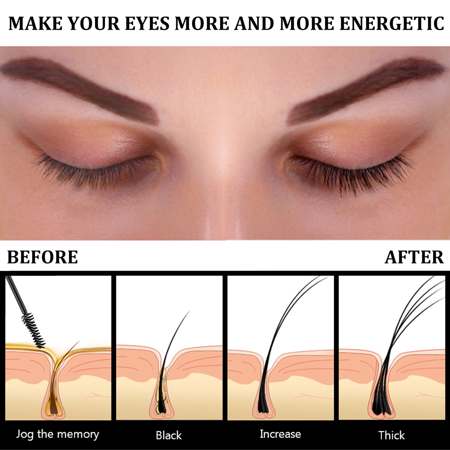 EELHOE Lash Care Serum – Castor Oil Eyelash Conditioning Liquid