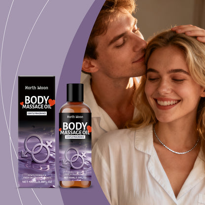 Fluvaris Body Massage Oil – Gentle Fragrance • Lightweight Hydrating • Daily Body Care (100ml)