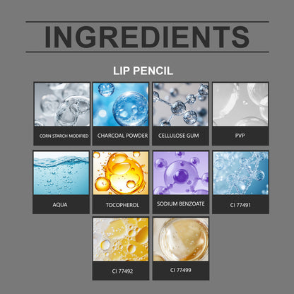 Duo Ampoule à Lèvres et Crayon à Lèvres – Définition Lisse Longue Tenue