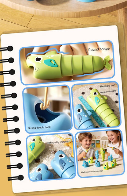 Fishing Adventure Tabletop Game – Extendable Fishing Toy for Kids & Family Interactive Play