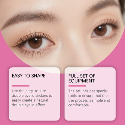 Cinta Lumavire para párpados dobles: invisible, duradera y respetuosa con la piel (400 unidades)