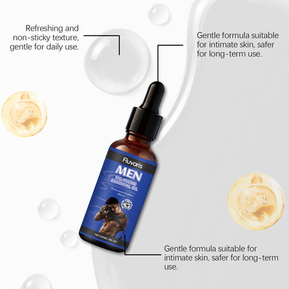 Fluvaris Men Intimate Care Essential Oil – Lightweight Refreshing Formula for Daily Personal Care (External Use Only)