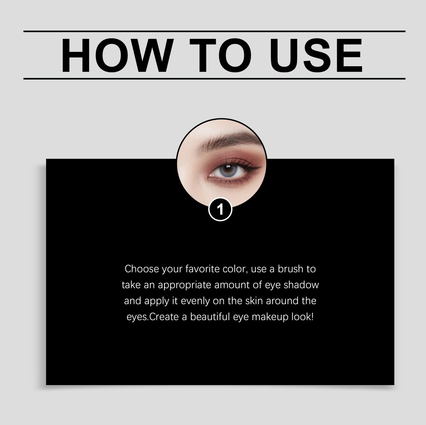 9-Color Nude Glam Eyeshadow Palette – Waterproof, Smooth & Long-Lasting Finish