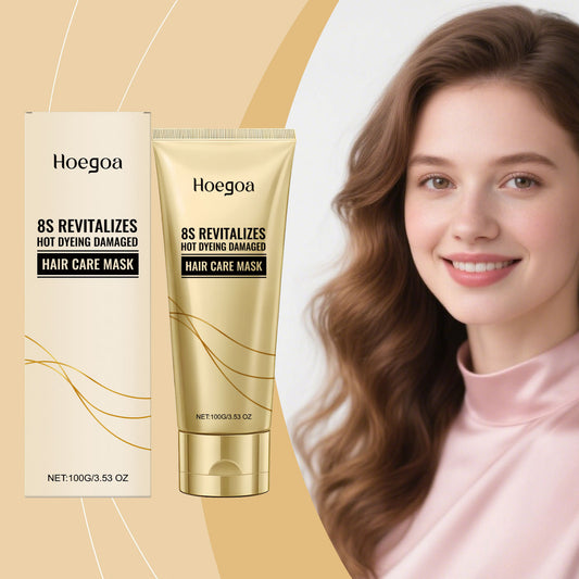 Hoegoa 8S Revitalizing Hair Care Mask – Restores Damaged Hair from Dyeing 100g
