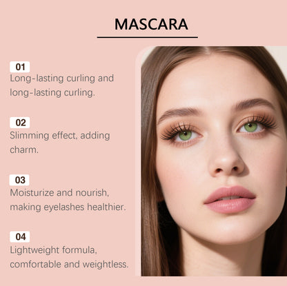 Zephoco 4-in-1 Lengthening & Volumizing Mascara (Black / Brown)