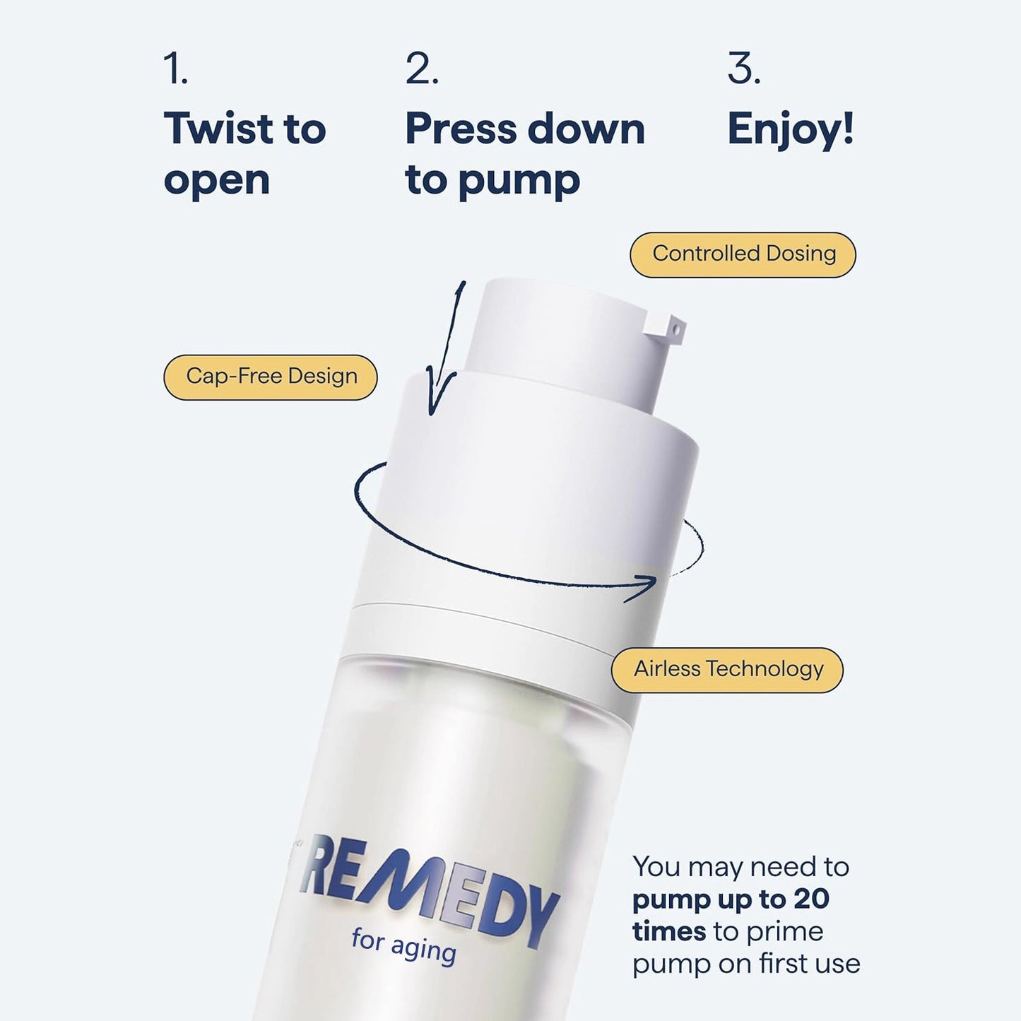 Loción Reparadora Remedy Healthy Aging: Hidratante diario reafirmante y ligero (30 ml)