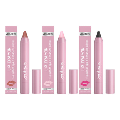 Zephoco Lip Crayon – Lightweight, Beginner-Friendly Color Stick