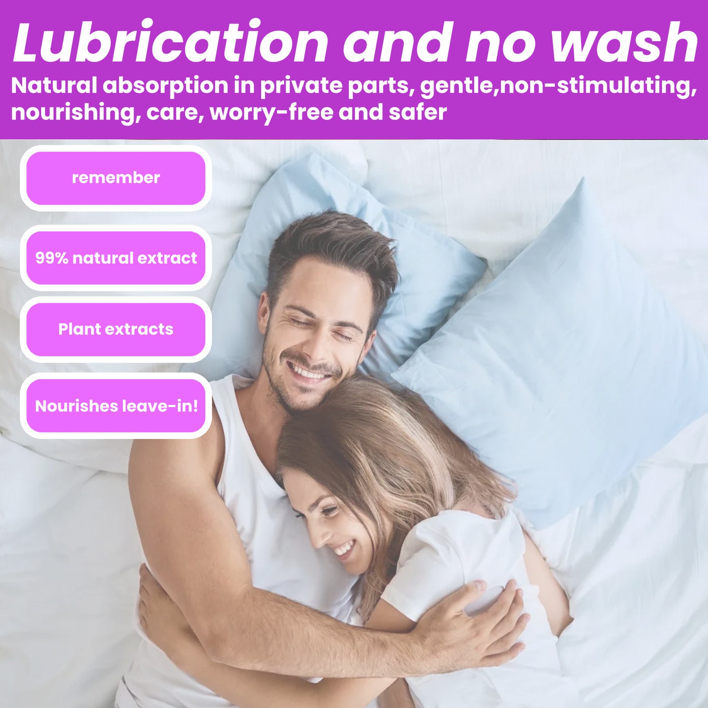 North Moon Floral Comfort Moisturizing Gel – Gentle Hydration & Daily Intimate Care • Rose Essence (60ml)