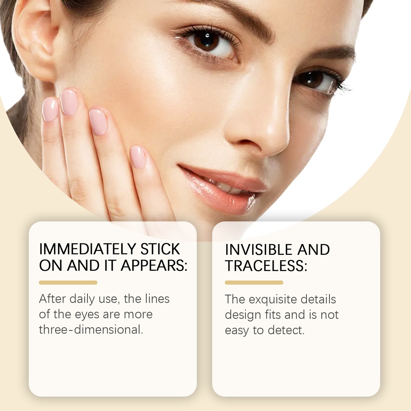 JAYSUING Invisible Eyelid Tape – Double Eyelid Lifter Strips (480pcs)