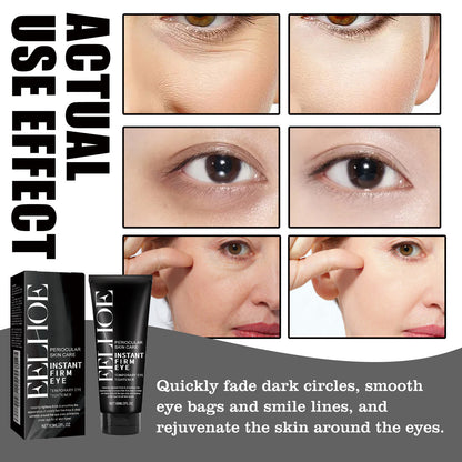 Crema reafirmante instantánea para ojos EELHOE: fórmula ligera, hidratante y reafirmante para el contorno de ojos (30 ml)