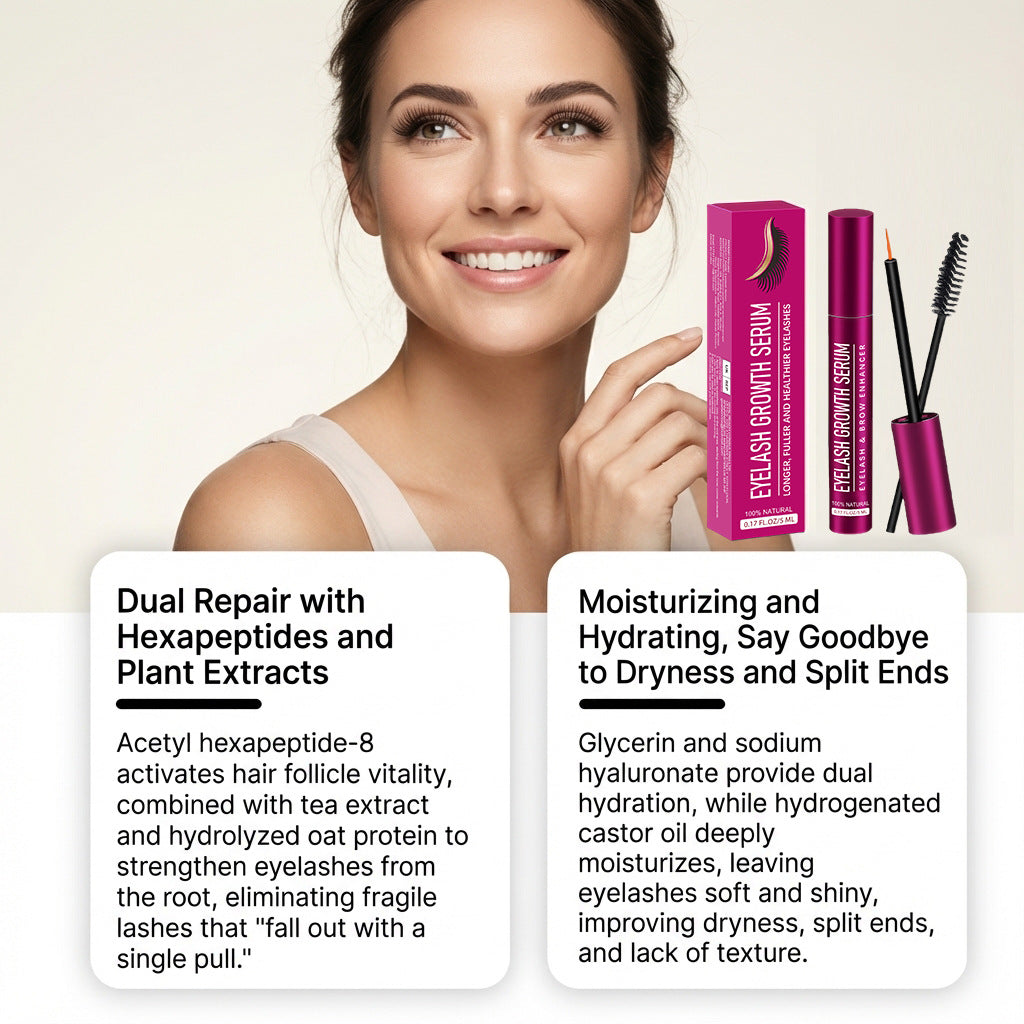 Zephoco Eyelash & Brow Conditioning Serum – Lightweight Care Essence