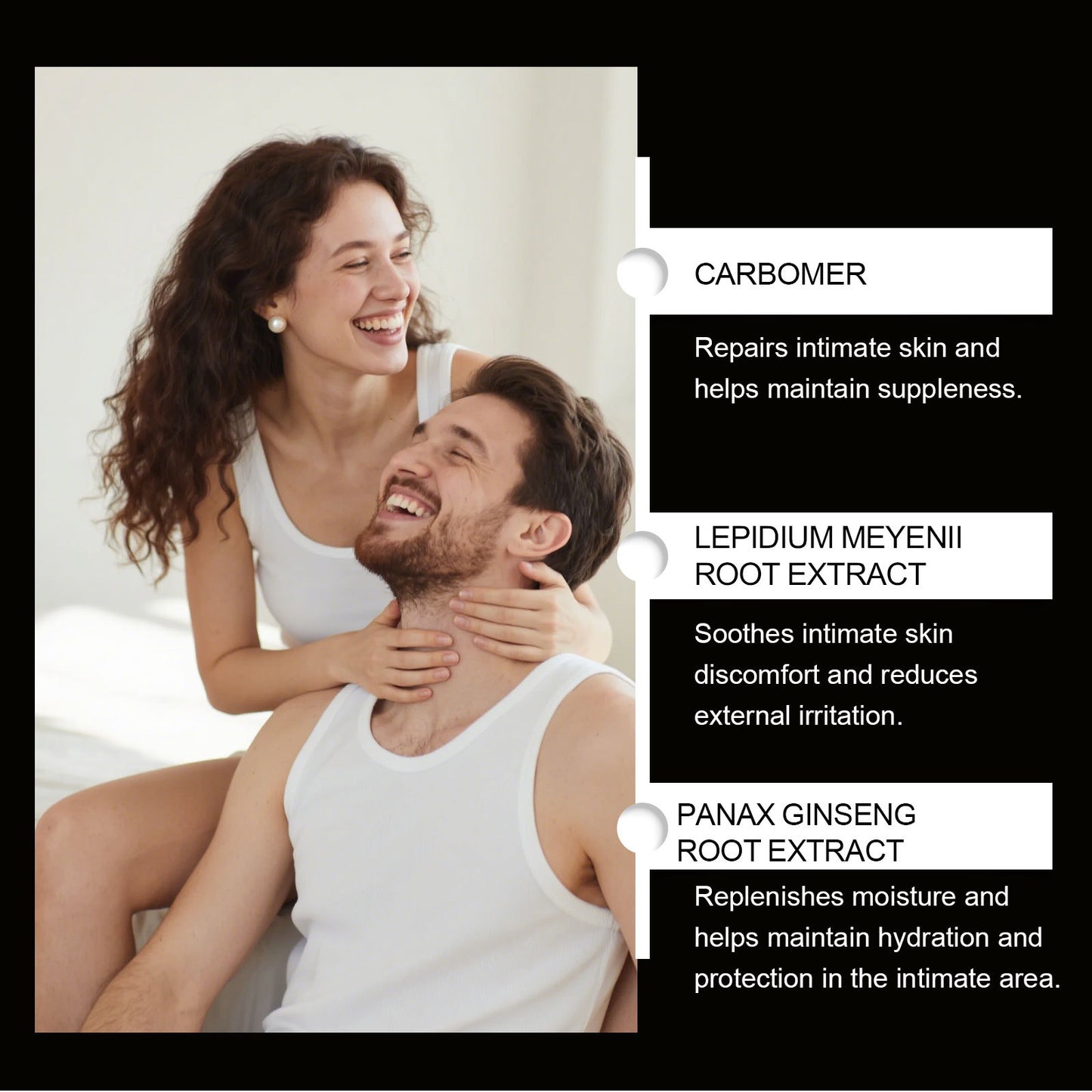 Fluvaris Mens Intimate Care Cream Lightweight Hydrating Body Care 50g