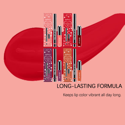 Set de tinte y brillo labial Zephoco Peel-Off: color de larga duración en varios tonos