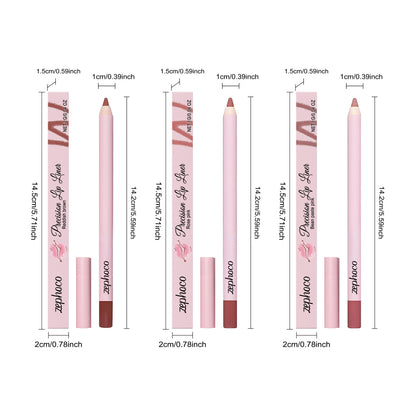 Zephoco Precision Lip Liner – Slim Pencil for Defined & Natural Lip Looks