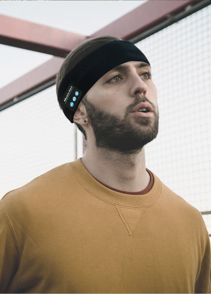 Bandeau musical Bluetooth – Accessoire de sport sans fil pour la course à pied, la salle de sport et les entraînements en extérieur