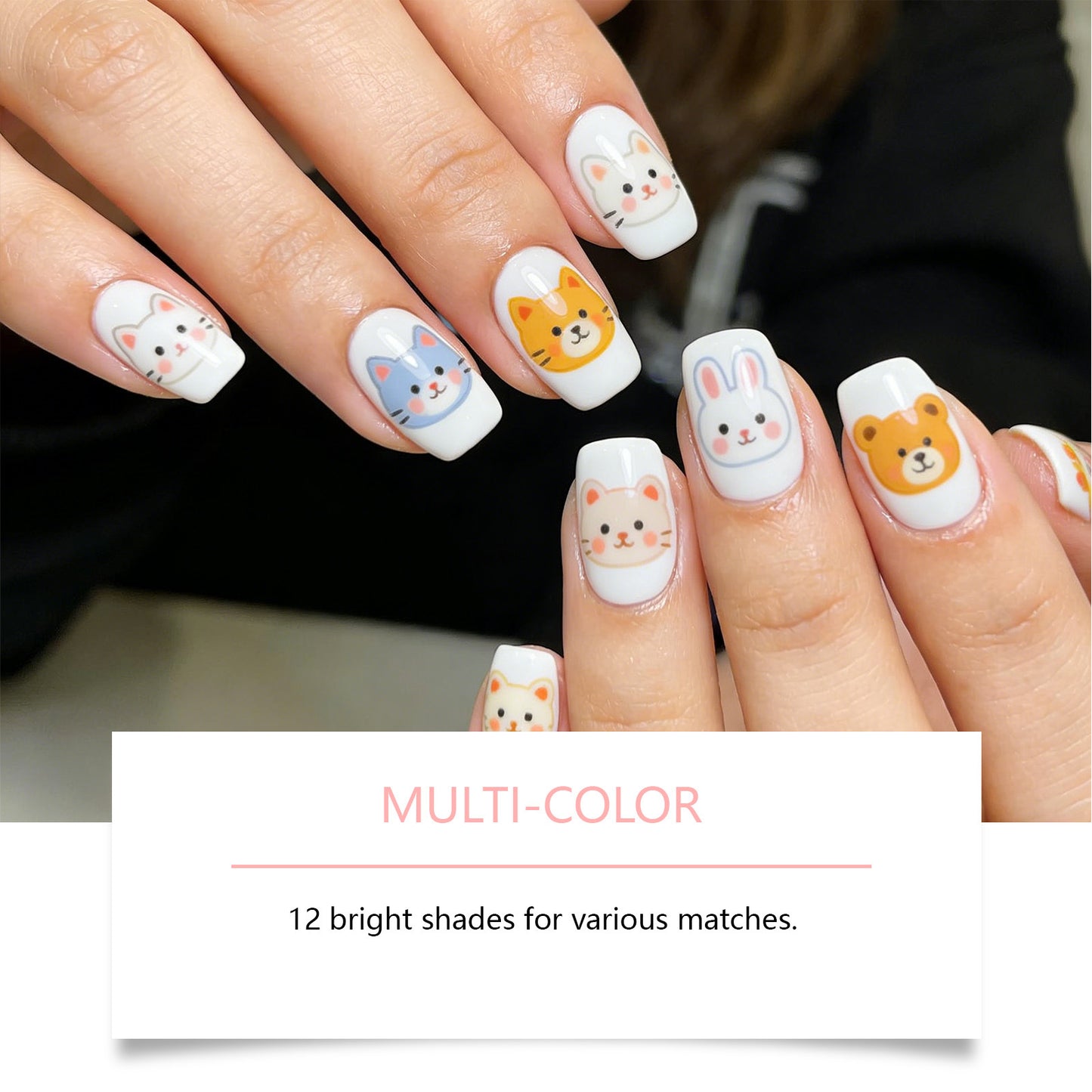 Nymixa Nail Art Pens – 12-Color Quick-Dry DIY Nail Drawing Set