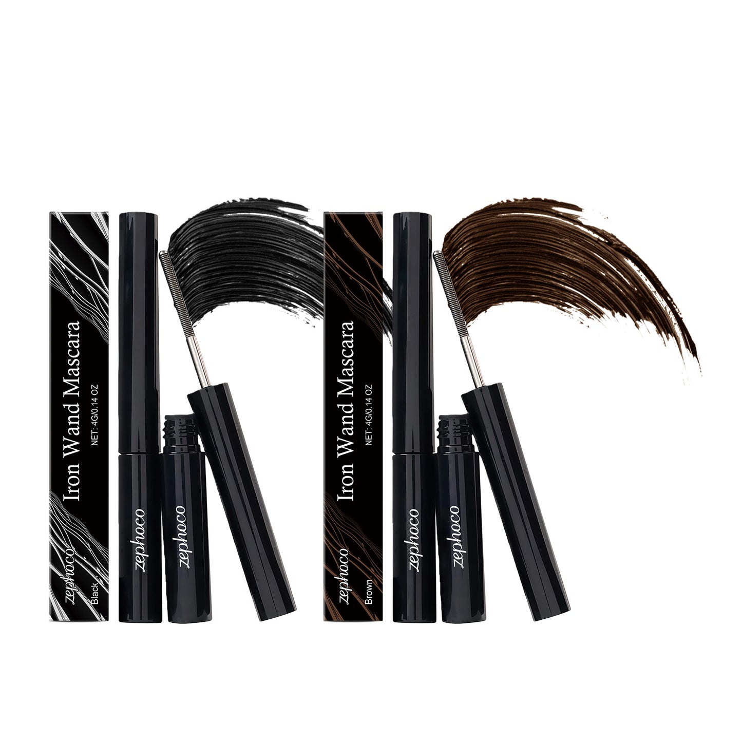 Iron Wand Mascara – Lightweight Long-Lasting Curl & Smudge-Proof Lash Formula