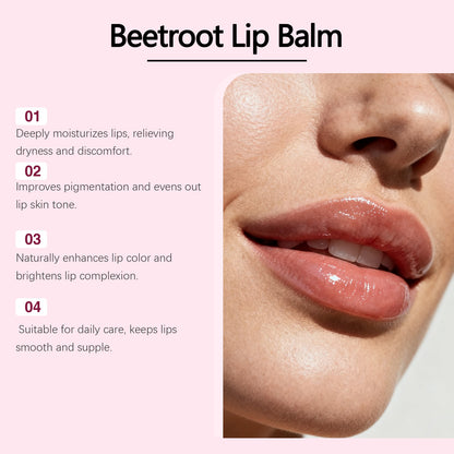 Hoygi Beetroot Tinted Lip Balm SPF 50 PA++ – Lightweight, Non-Sticky & Lip-Enhancing Care