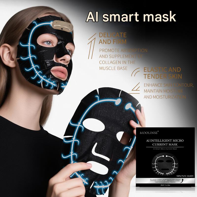 Smart Microcurrent Collagen Face Mask – Hydration & Firming Skincare Device