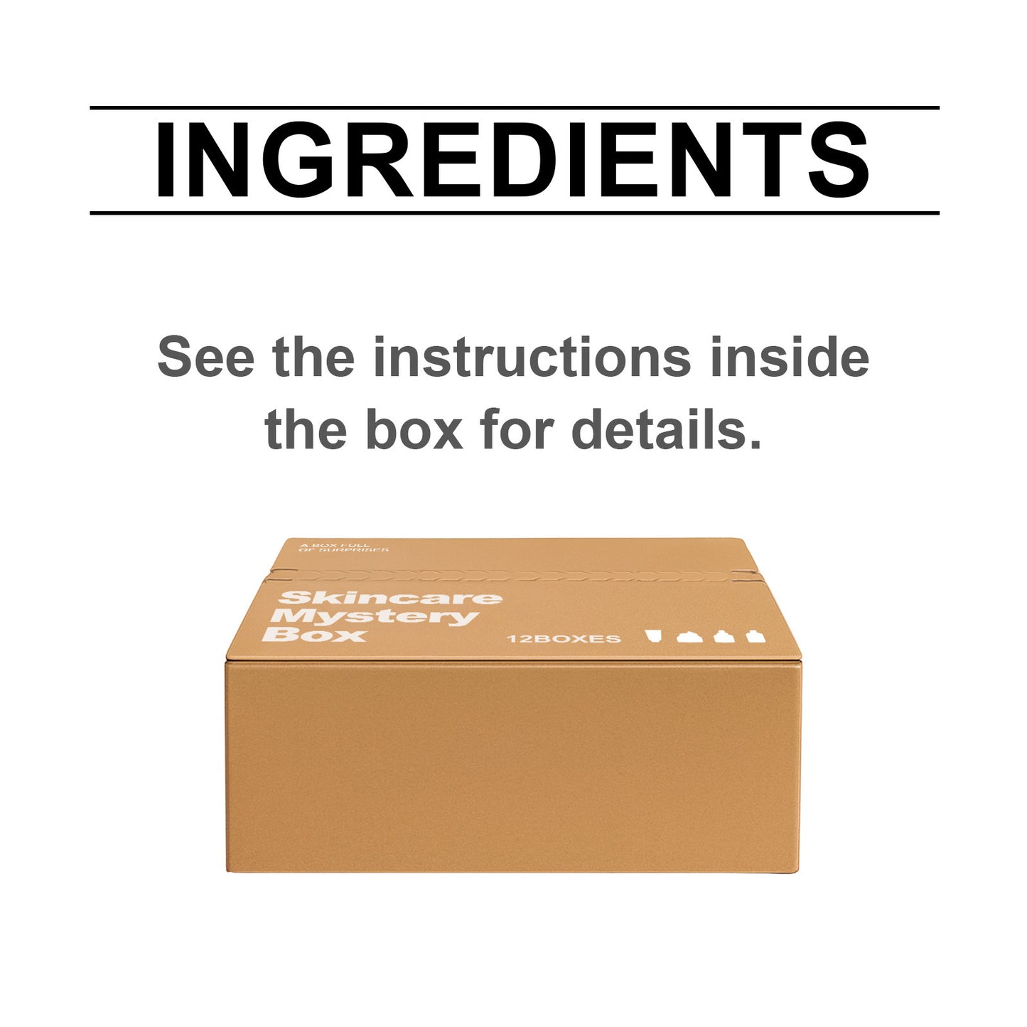 Coffret surprise de soins de la peau – Produits de beauté et de soins personnels assortis