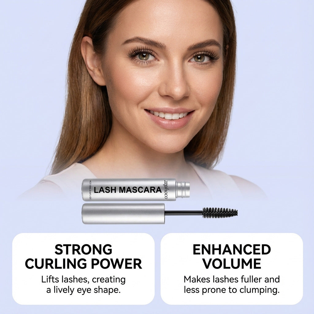 Zephoco Lash Mascara – Lengthening & Volumizing Waterproof Formula