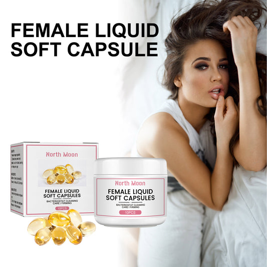 North Moon Women’s Soft Capsule Personal Care Oil – Gentle Moisturizing Support • Daily Feminine Wellness Care (10pcs)