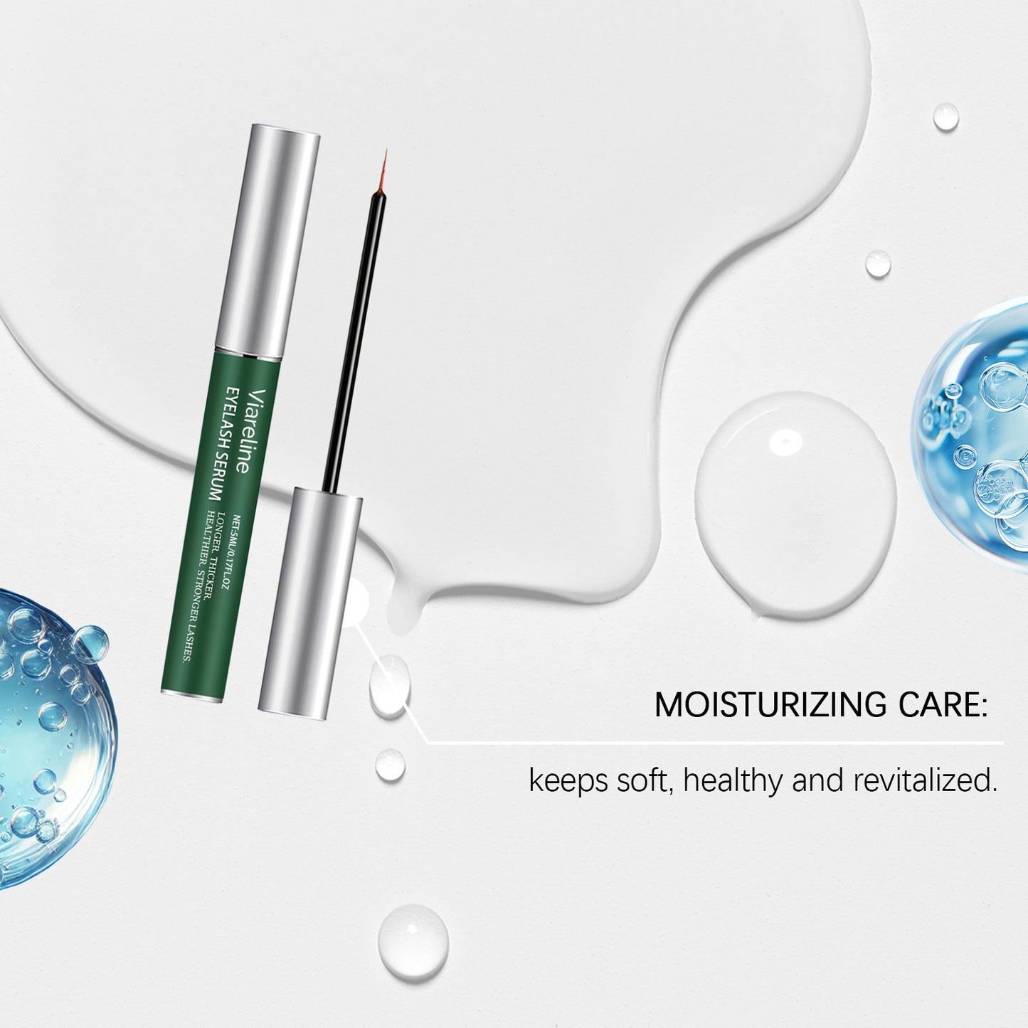 Viralette Eyelash Serum – Lightweight Moisturizing Lash Care Formula 7ml