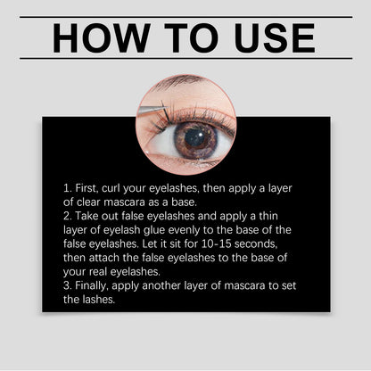 Zephoco Gentle Lash Bond Glue – Quick-Dry & Long-Lasting False Eyelash Adhesive