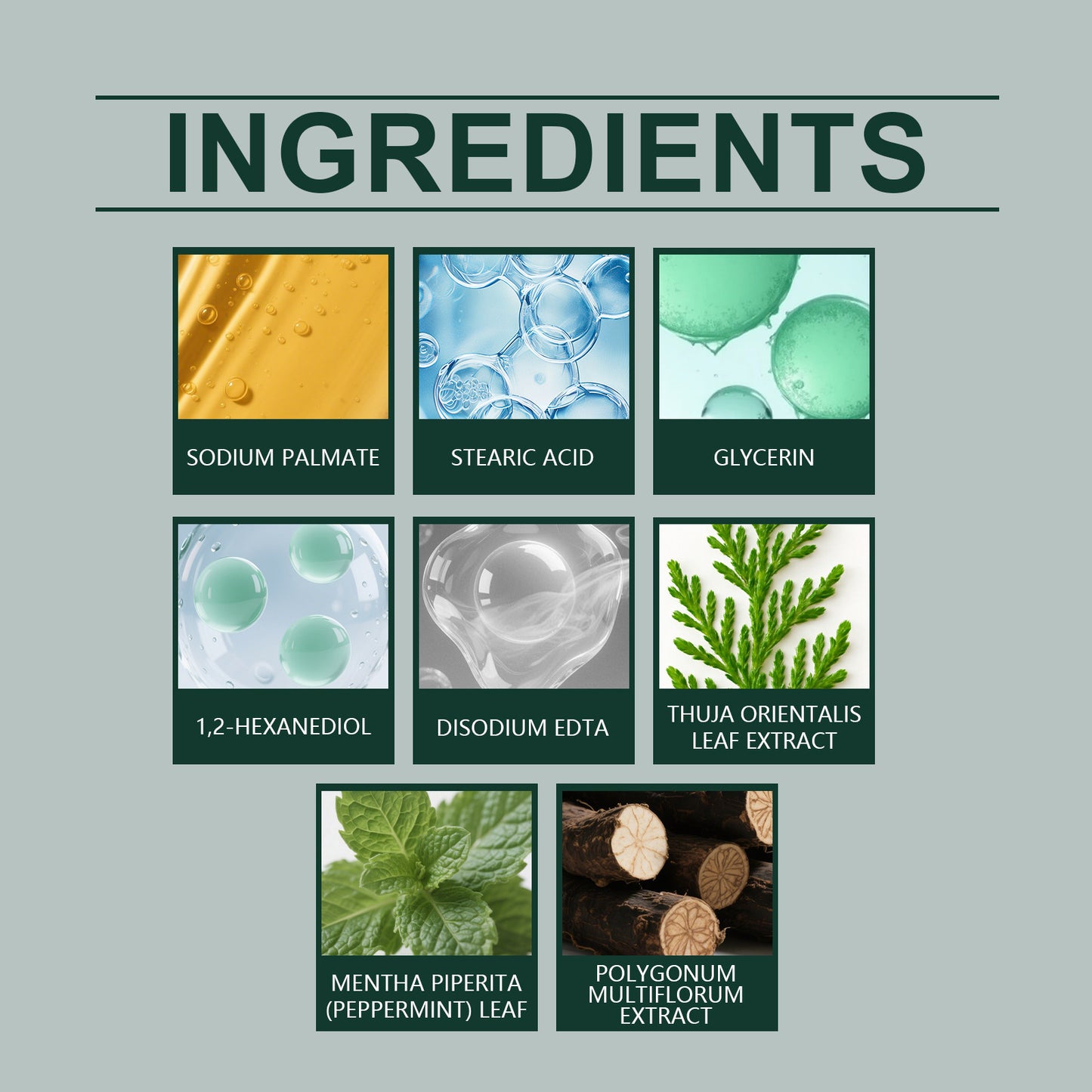 Champú en barra triangular nutritivo Hoegoa: fortalece el cabello y realza el brillo (120 g)