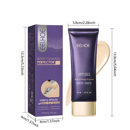 EELHOE Body Coverage Perfecting Concealer Cream – Long-Lasting Natural Finish