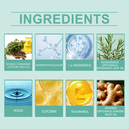 Sérum roll-on Hoegoa Hair Volume: hidratación ligera y cuidado diario del cuero cabelludo (28 ml)