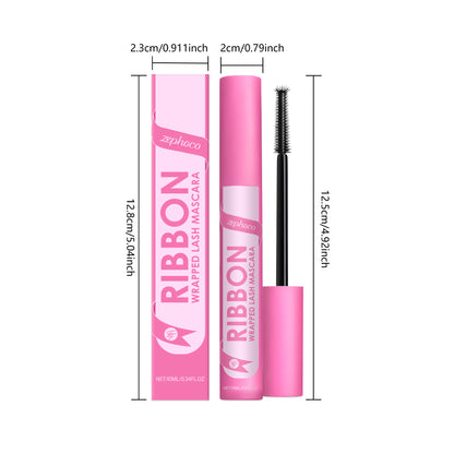 Zephoco Ribbon Wrapped Lash Mascara – Waterproof, Slimming Lash Effect & Smooth Application
