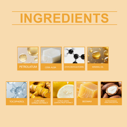 Hoygi Turmeric & Lemon Lip Balm – Smooth, Lightweight & Daily Moisturizing (5g)